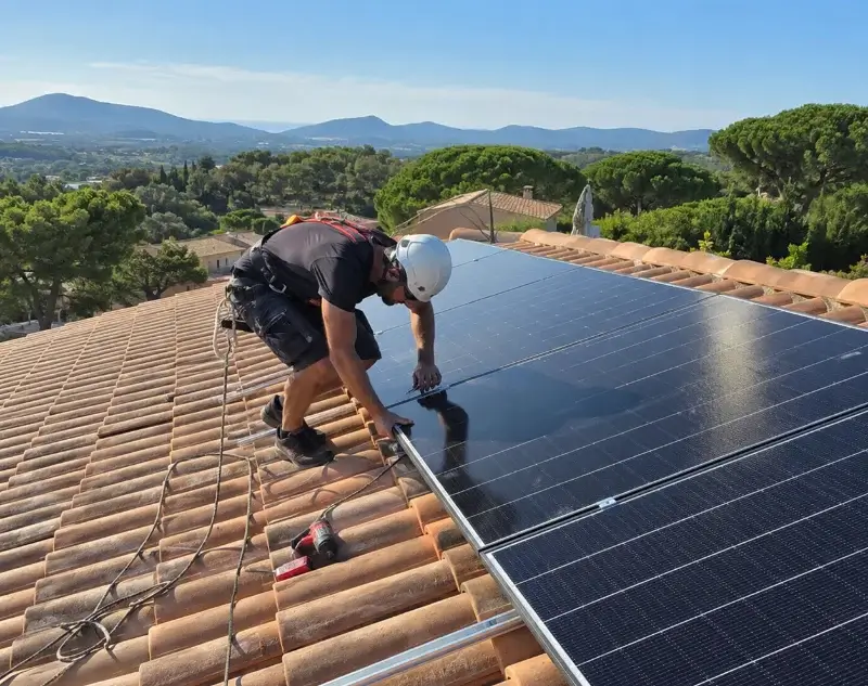 Installateur panneaux solaires Saint-Laurent-de-la-Prée — pose photovoltaïque sur toiture