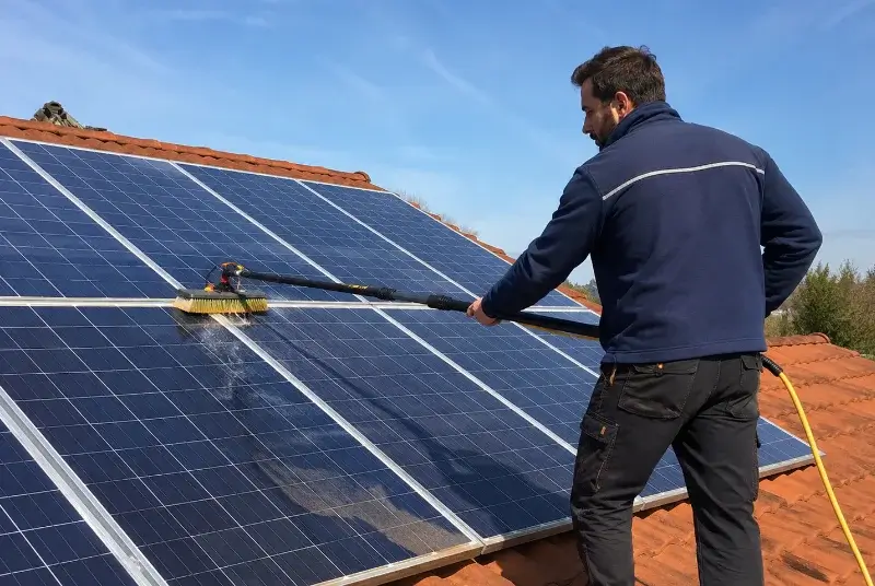 Nettoyage et entretien de panneaux solaires à Saint-Laurent-de-la-Prée